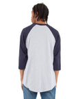 Heather Grey and Navy