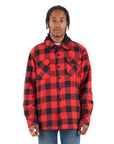 Flannel Jacket XL / Red and Black