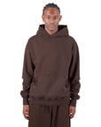 13.5 Oz Los Angeles Garment Dye Fleece Hoodie L / Mocha
