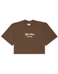 Playgirl Garment Dye Crop Top S / Mocha