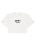 Playgirl Garment Dye Crop Top S / White