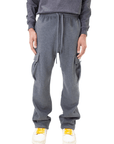 Fleece Cargo Pants 3XL / Charcoal Grey