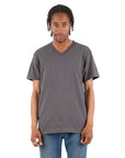 6.2 oz V-Neck - Large Sizes 3XL / Dark Grey