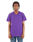 6.2 oz V-Neck - Large Sizes 3XL / Purple