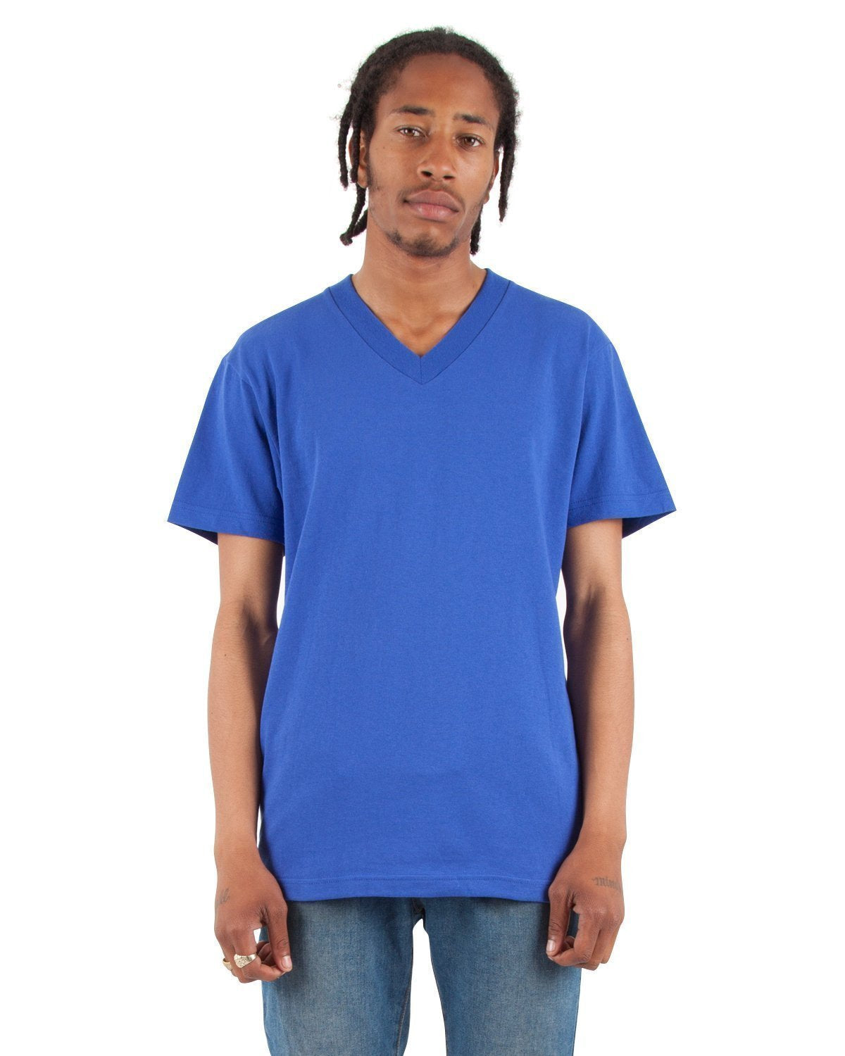 6.2 oz V-Neck - Large Sizes 