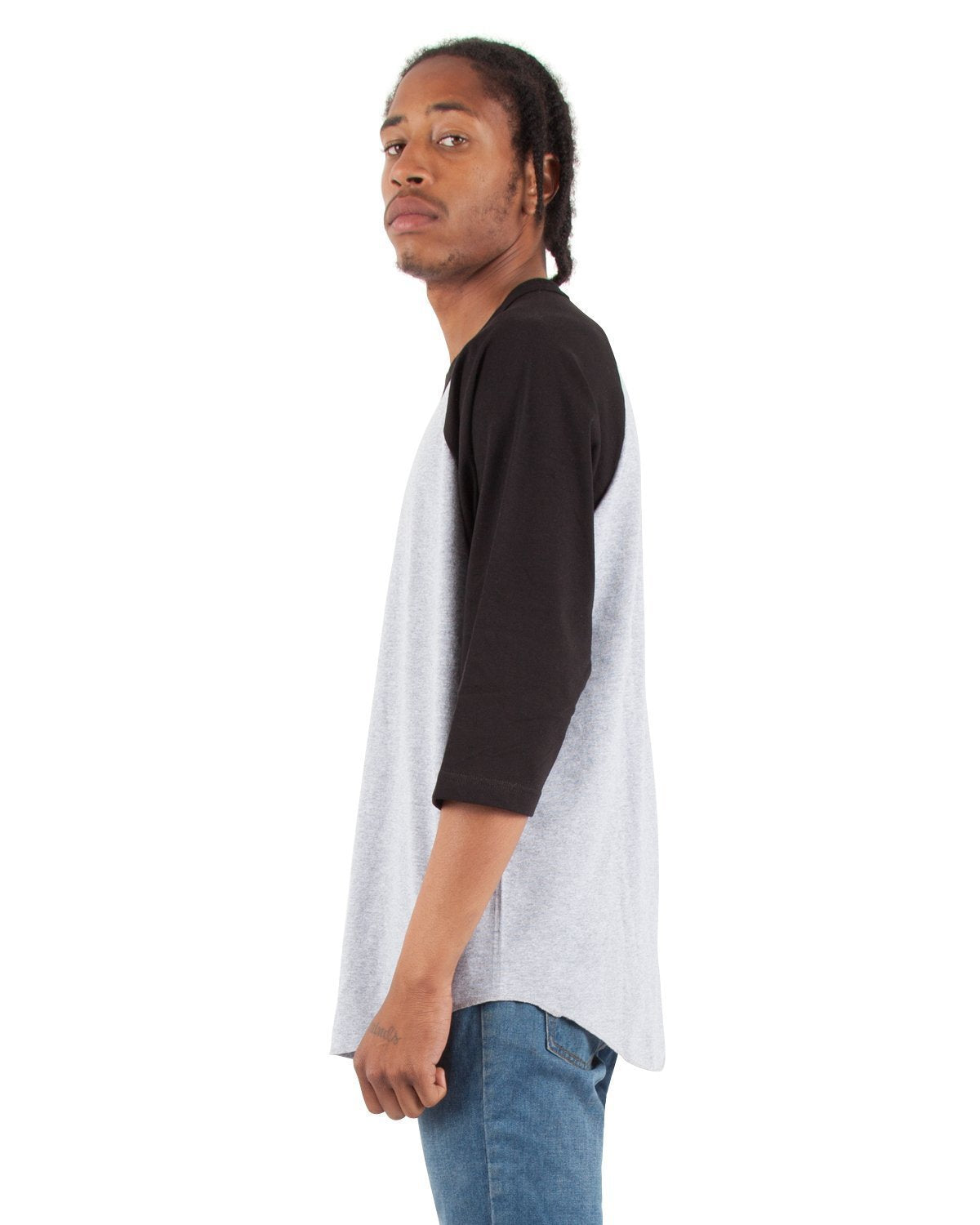 Heather Grey and Black