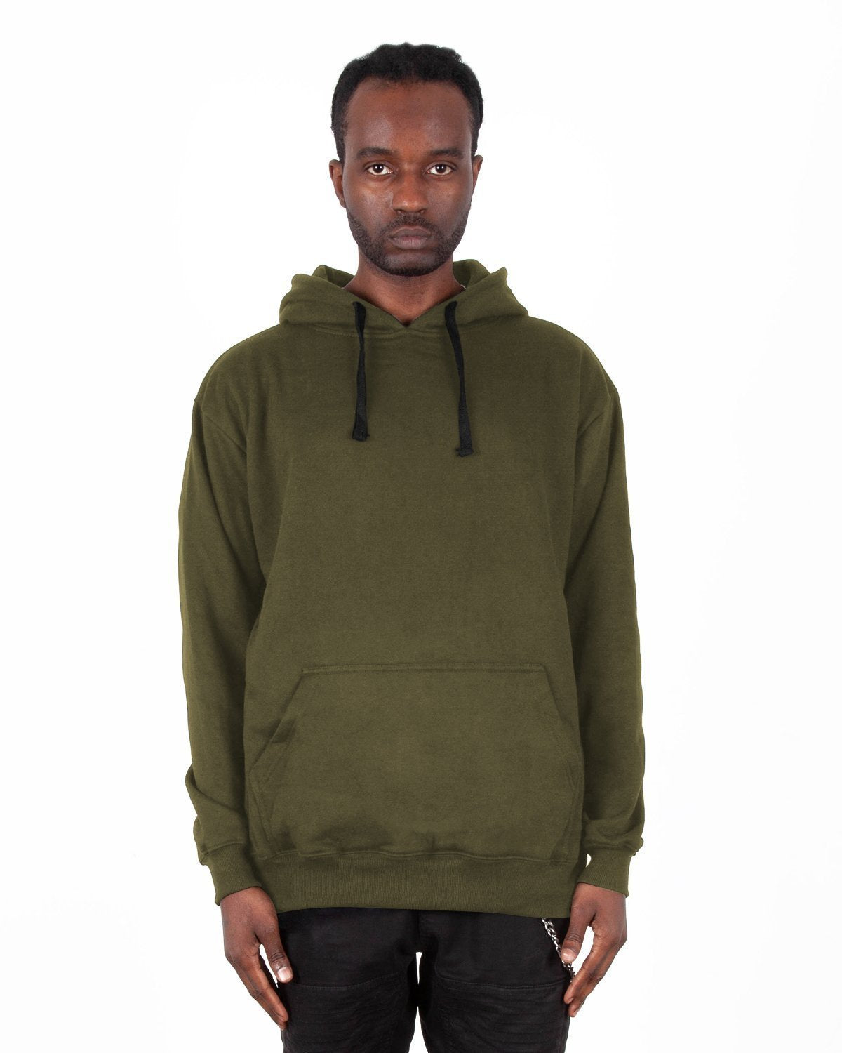 12.0 oz Heavyweight Fleece Pullover XL / Olive