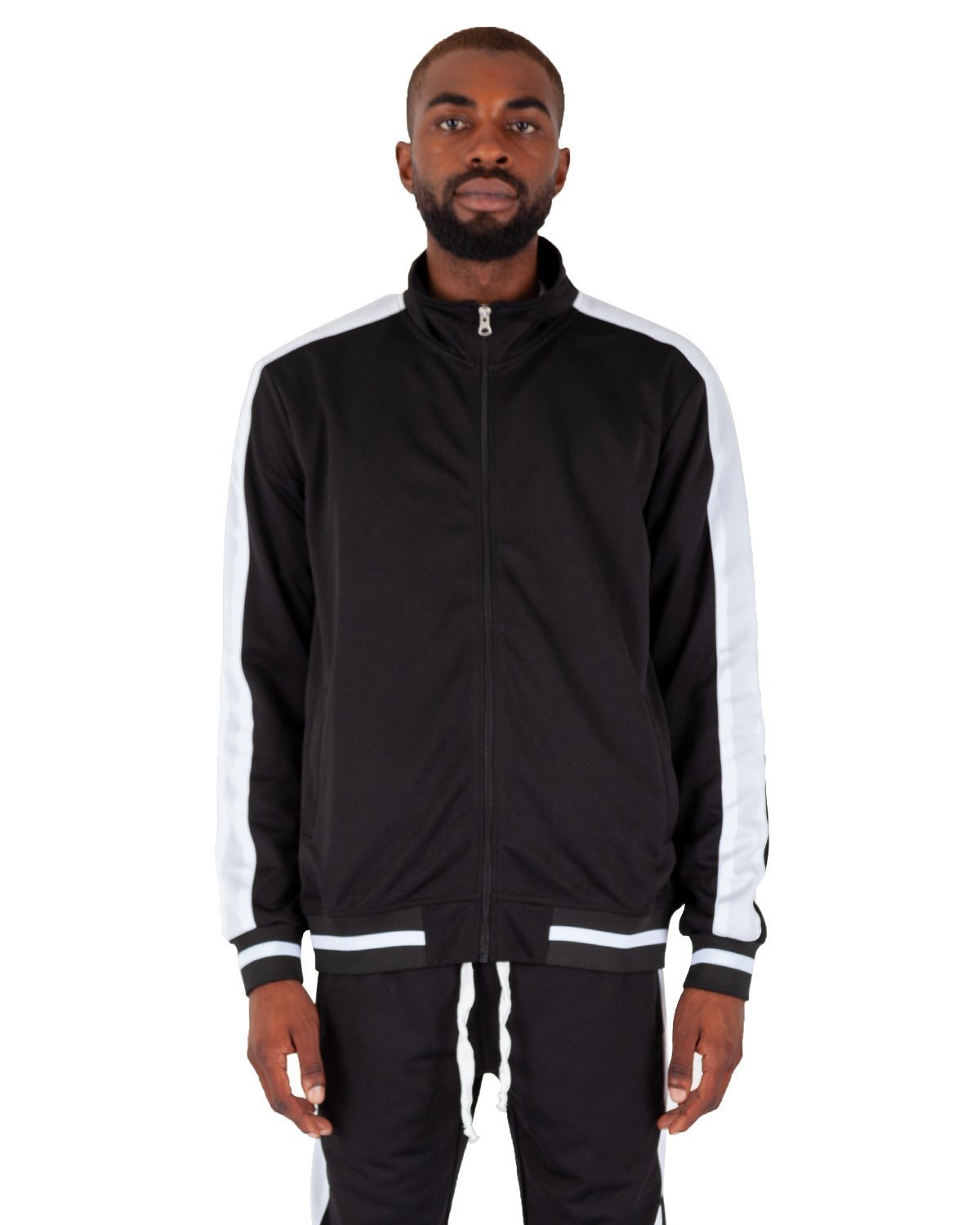 Track Jacket XL / Black and White
