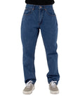 13.0 oz Denim Jeans 44/32 / Stone Wash Dark Blue