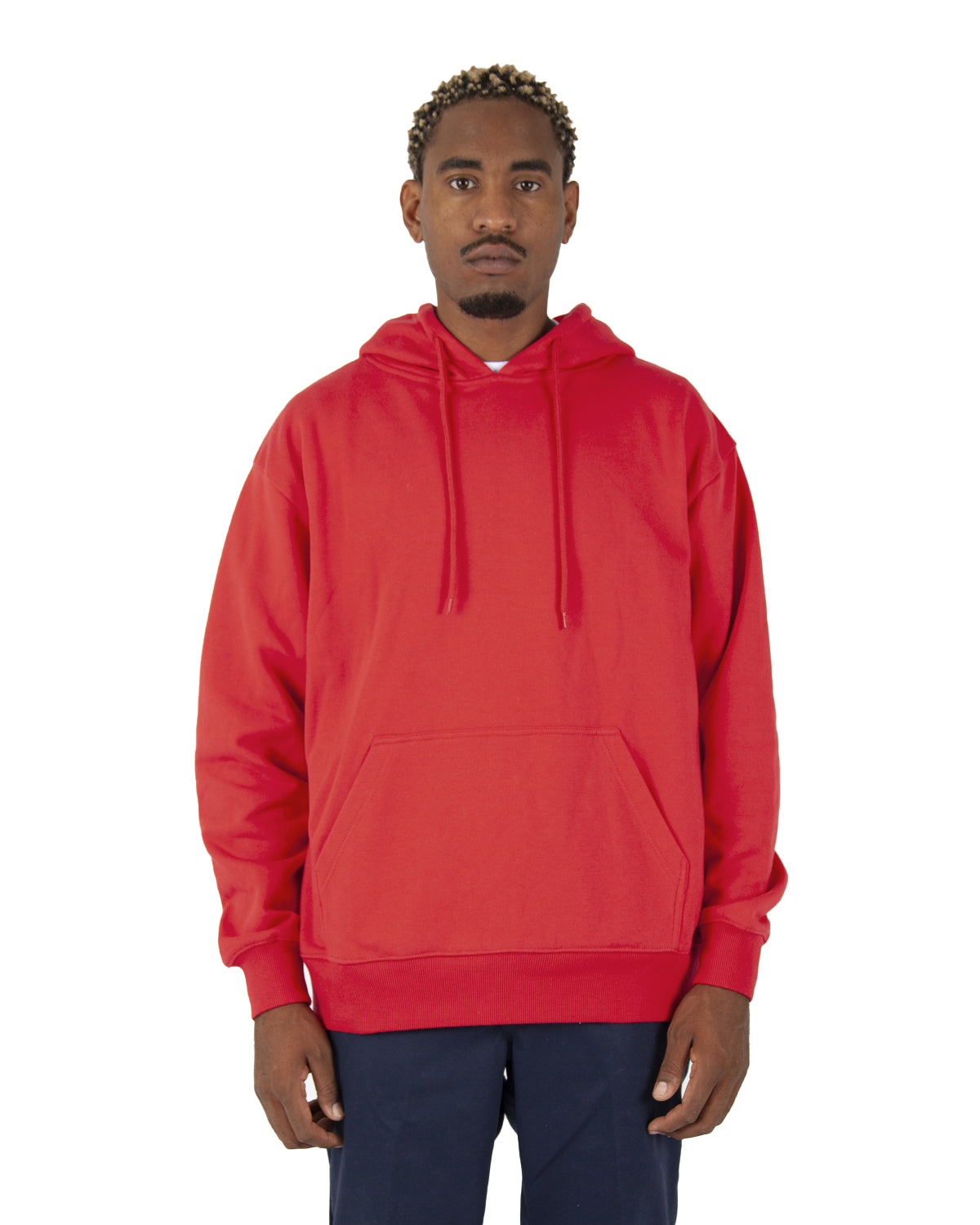 12.0 oz Heavyweight Fleece Pullover 5XL / Red