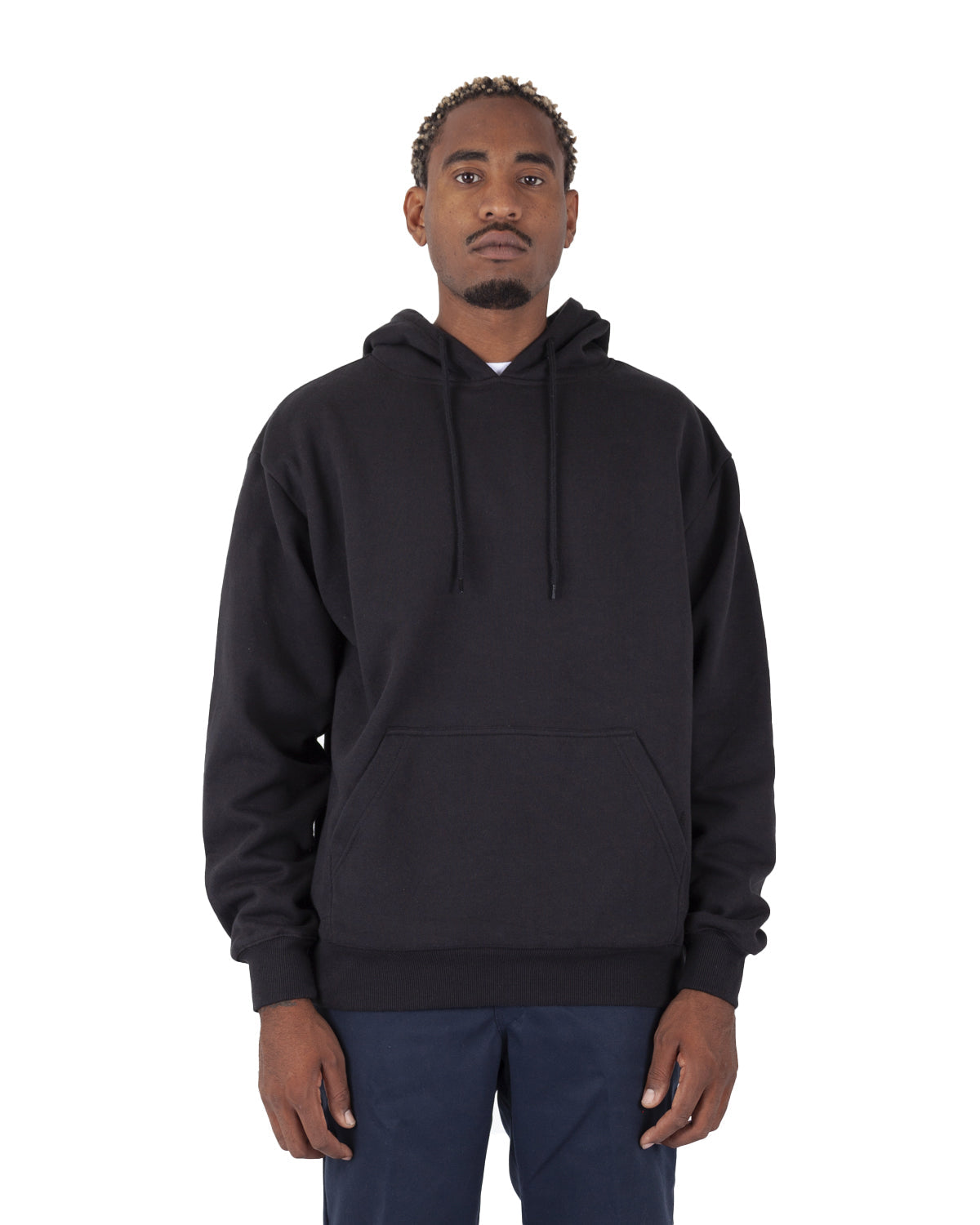12.0 oz Heavyweight Fleece Pullover XL / Black