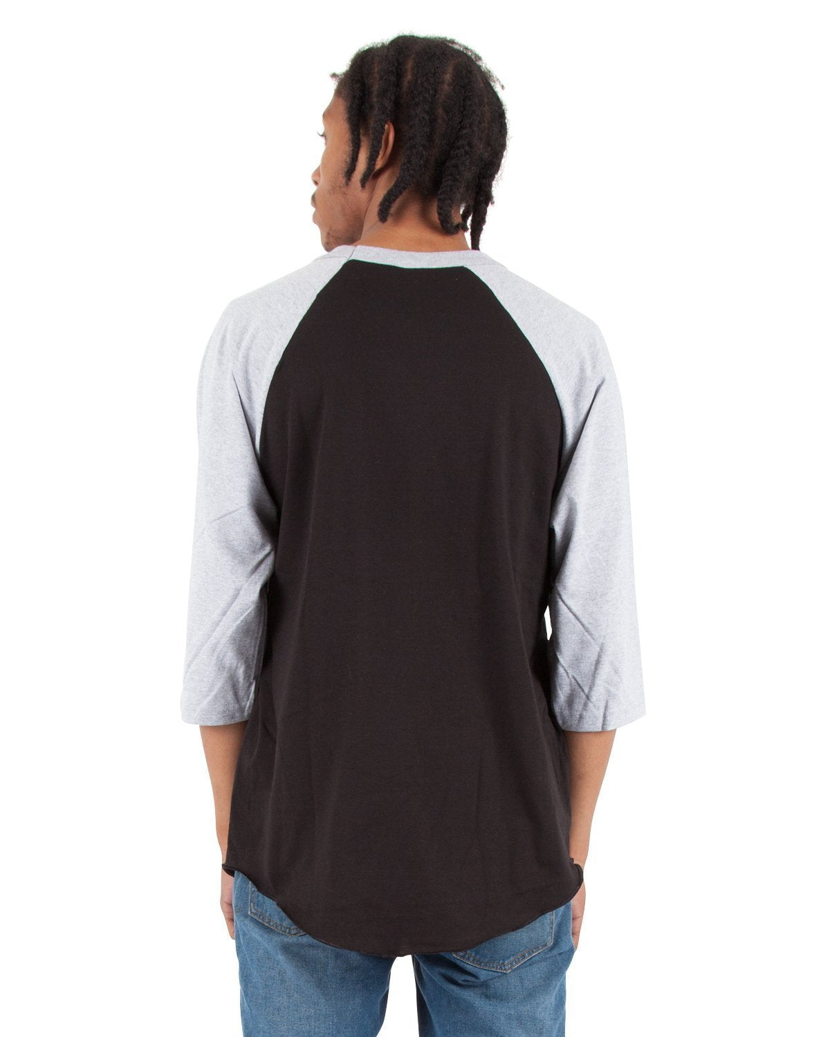 Black and Heather Grey