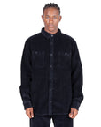 Heavy Corduroy Overshirt 3XL / Black