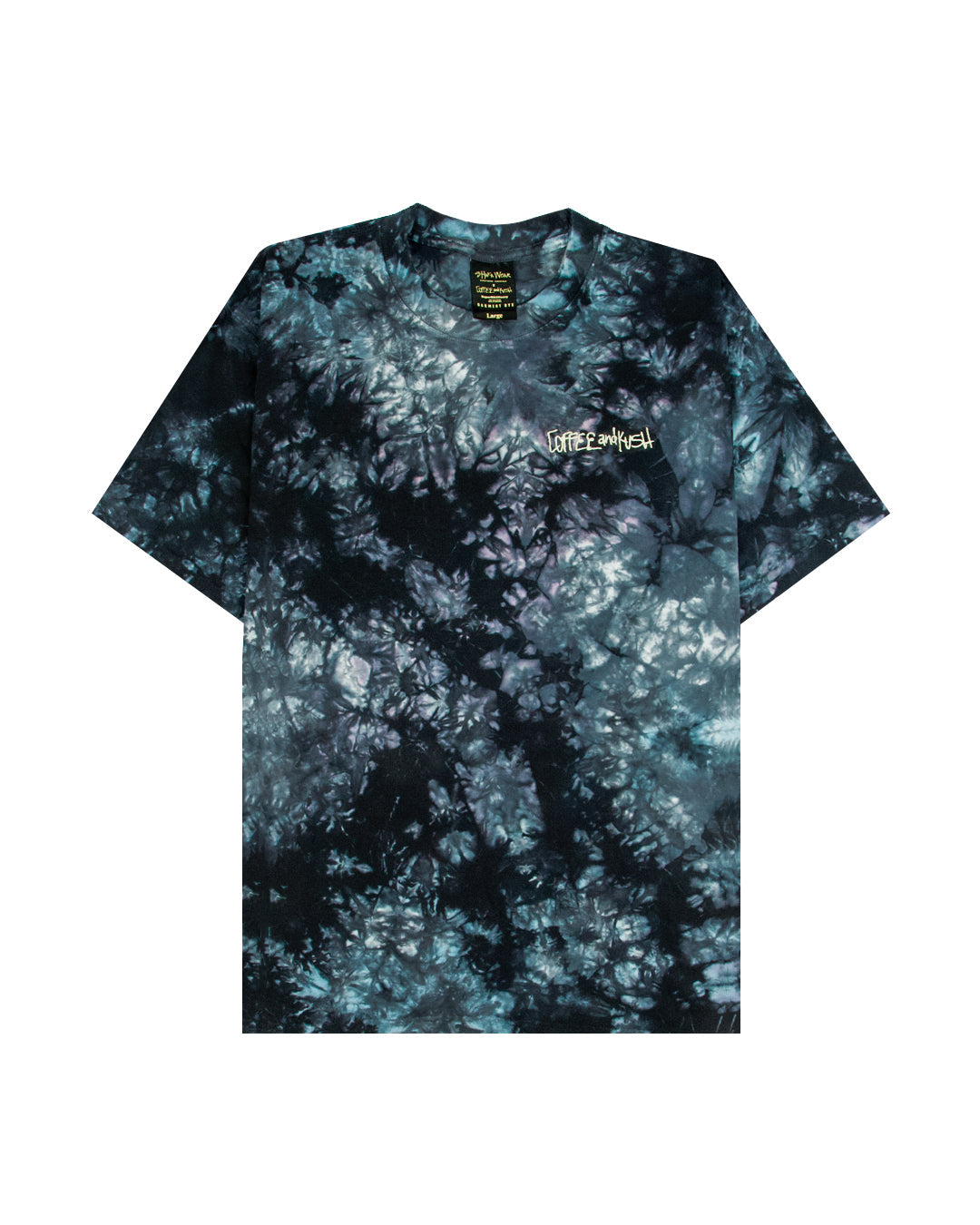 Coffee and Kush Tie Dye 2XL / Milky Way