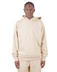 13.5 Oz Los Angeles Garment Dye Fleece Hoodie L / Cream