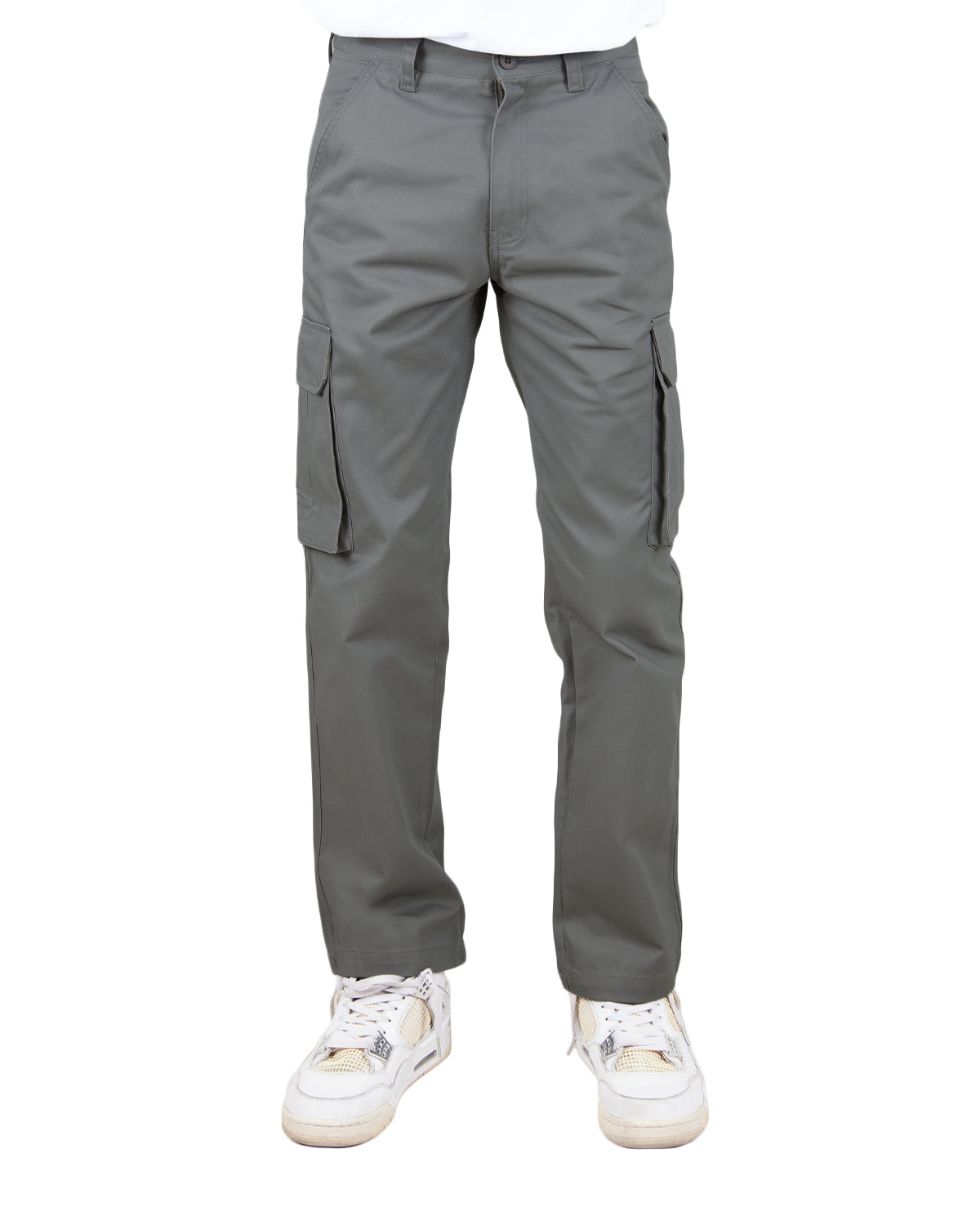 Twill Cargo Pants 42 / Dark Grey