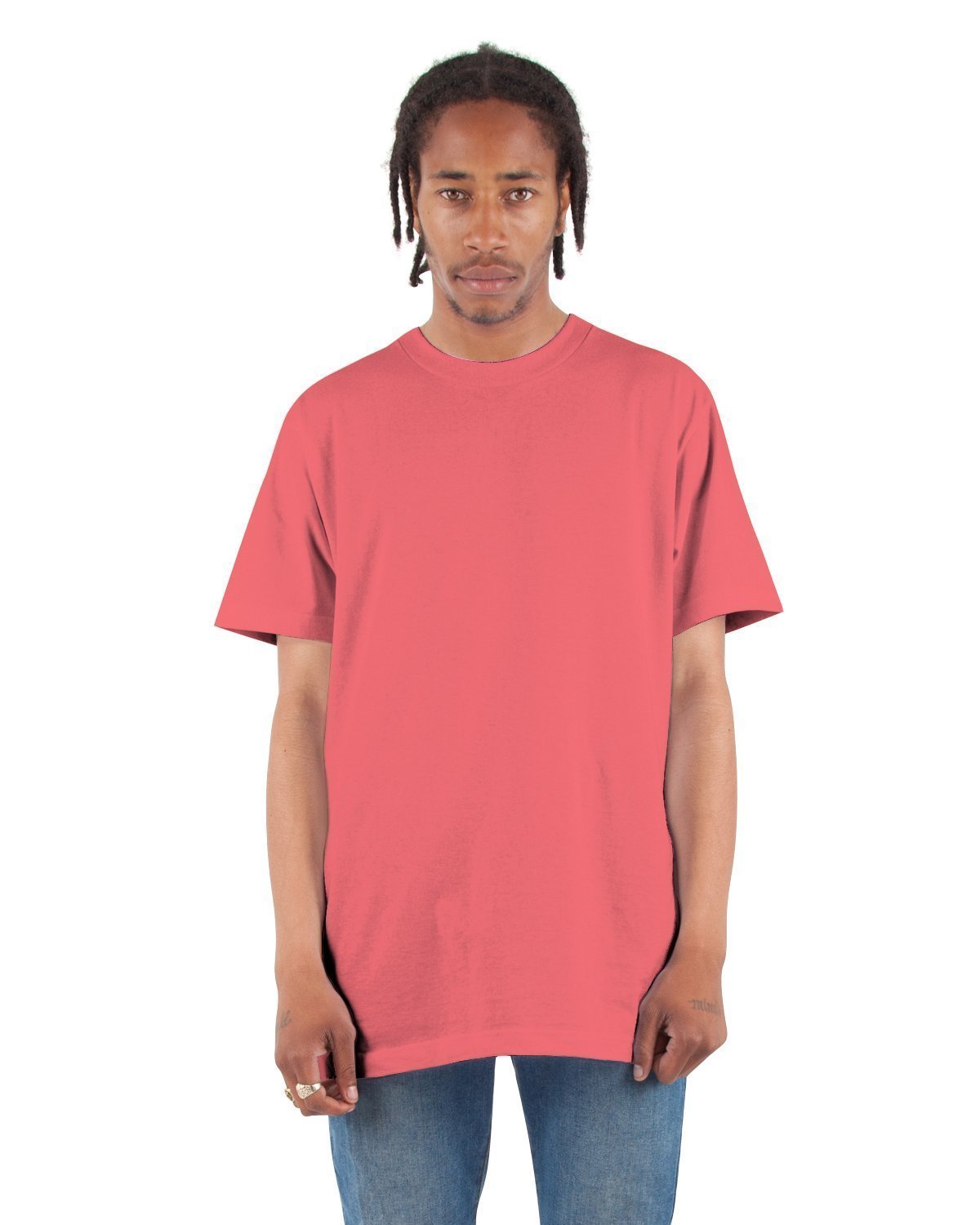 6.0 oz Active Short Sleeve - Pastels S / Coral