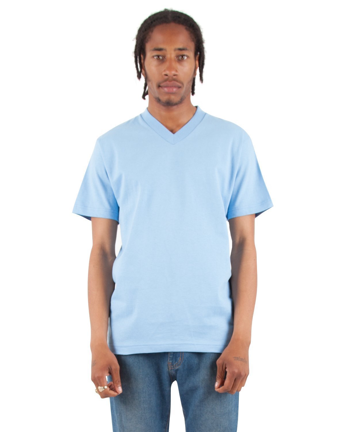 6.2 oz V-Neck - Standard Sizes 