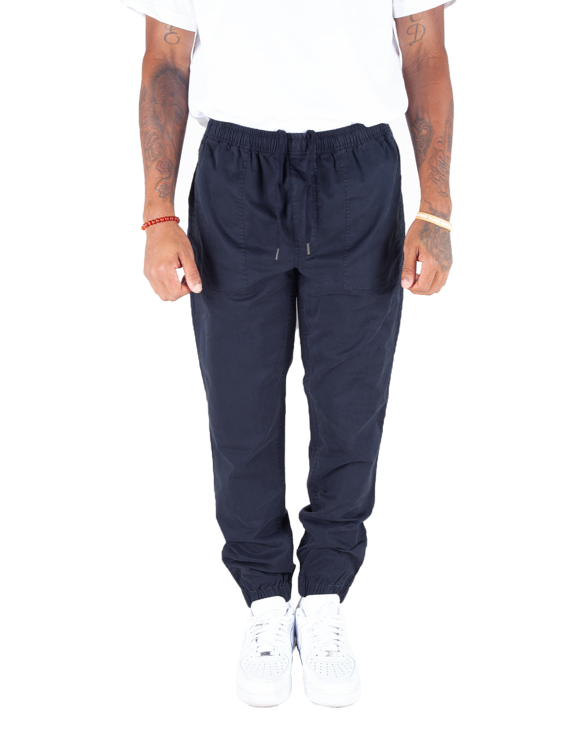 Garment Dye Twill Jogger Pants 