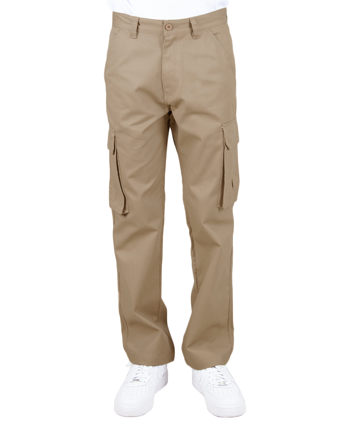 Twill Cargo Pants 42 / Khaki