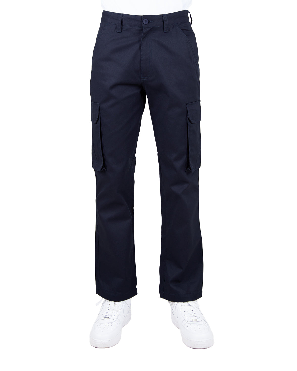 Twill Cargo Pants 42 / Navy