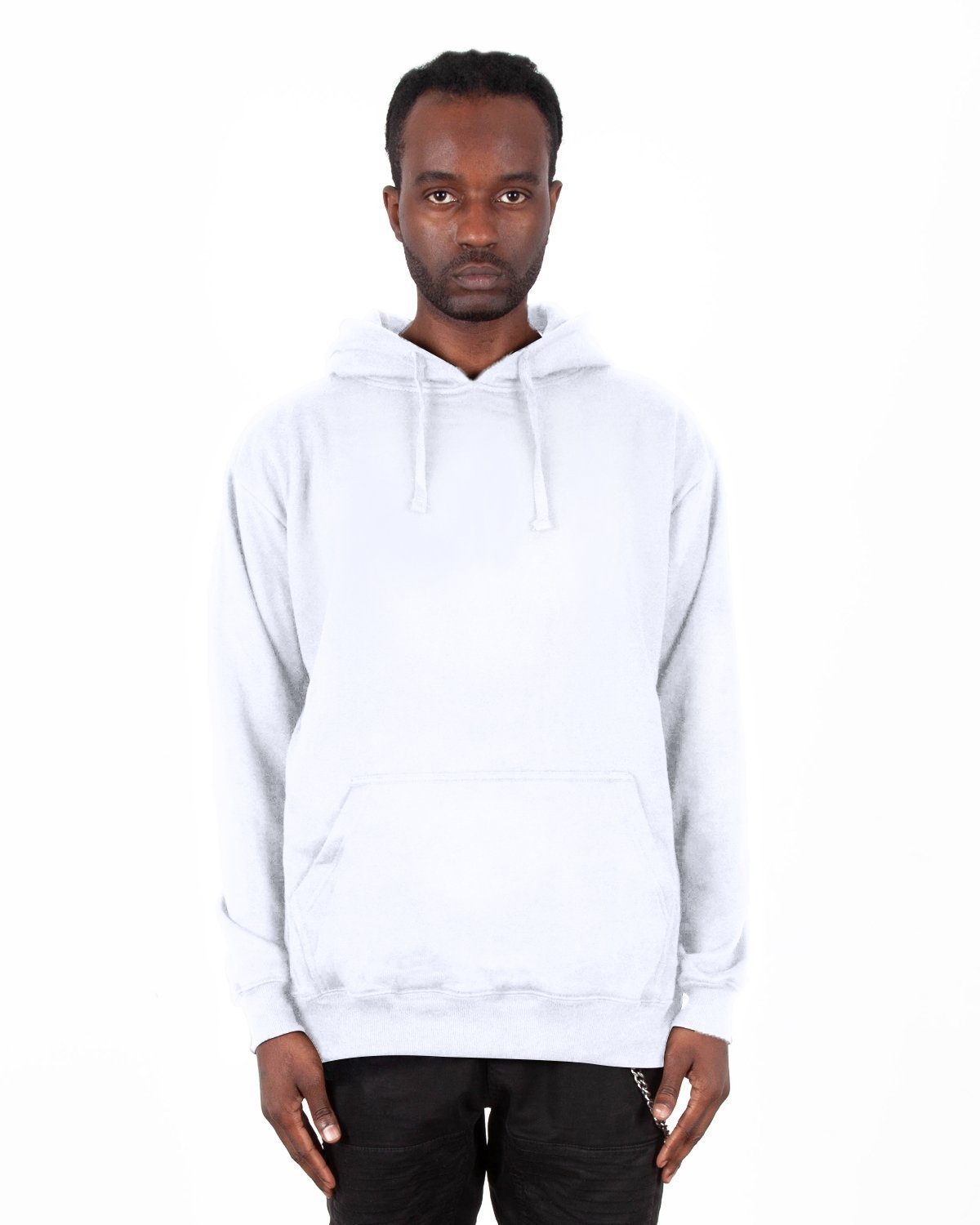12.0 oz Heavyweight Fleece Pullover 5XL / White