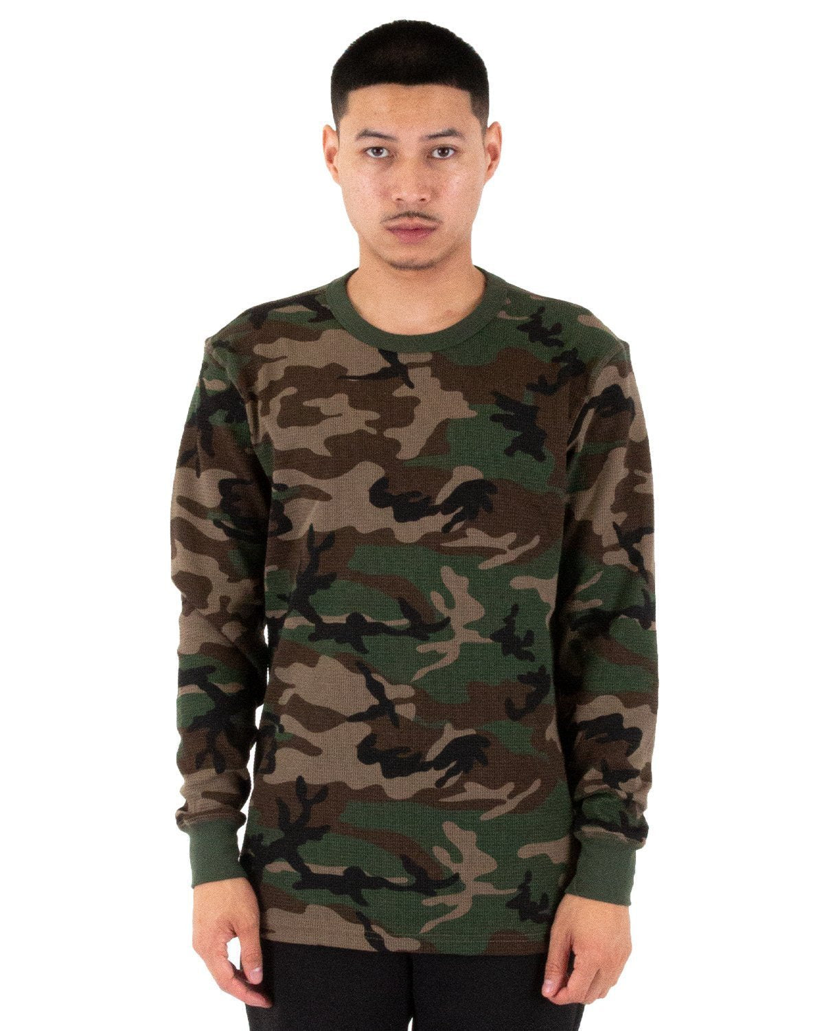 9.5 oz Spandex Thermal XL / Camo Green