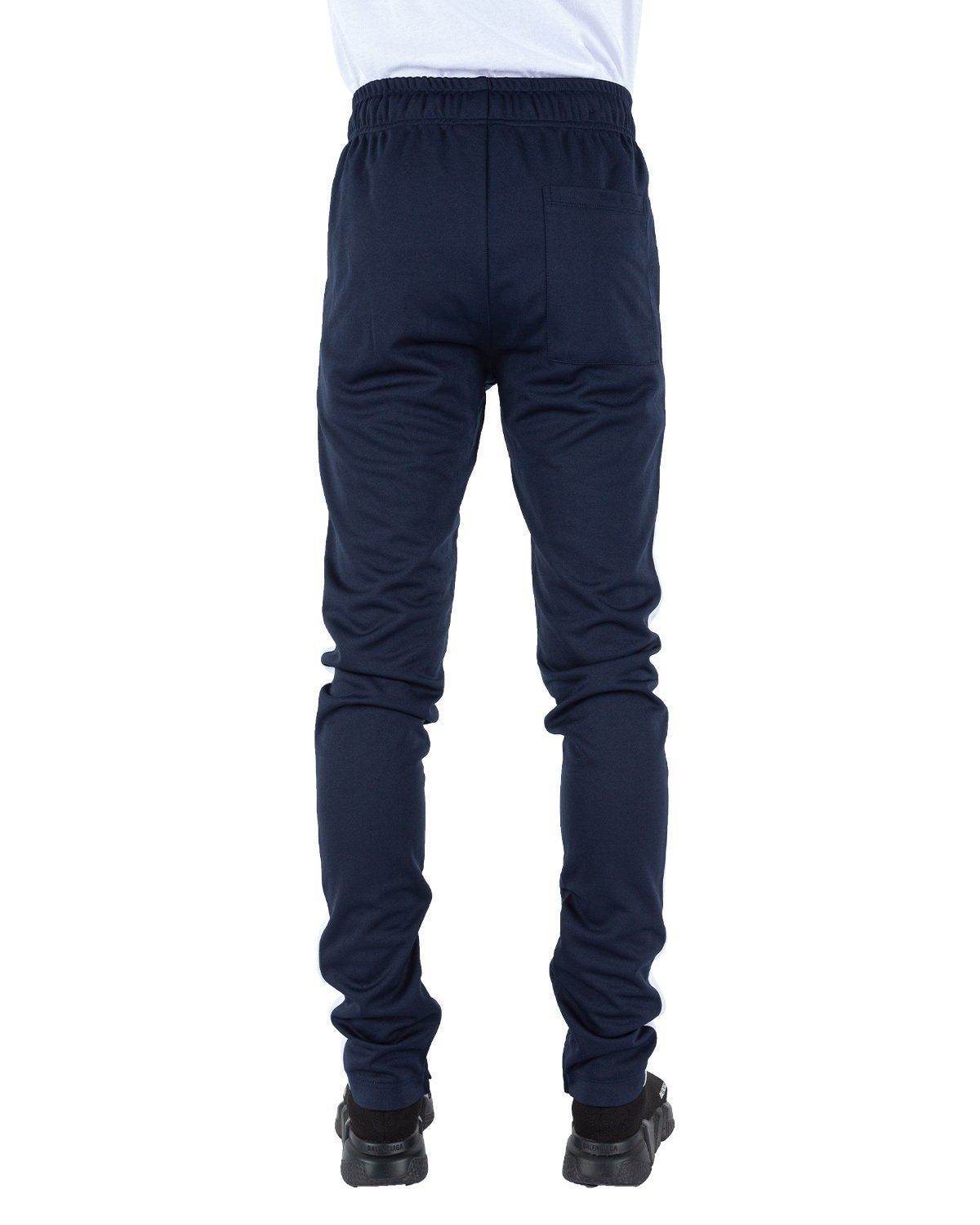 Navy and White