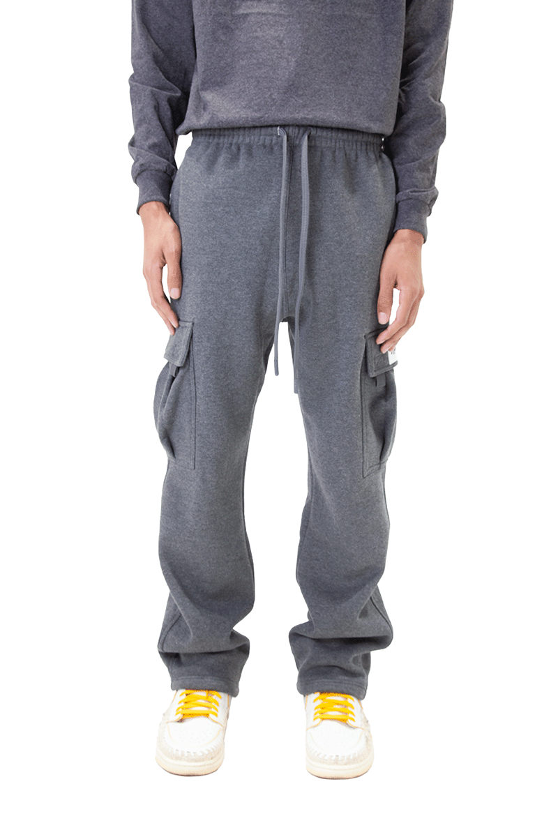 Fleece Cargo Pants 3XL / Charcoal Grey