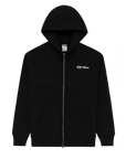 Logo Double Zipper Hoodie 2XL / Black