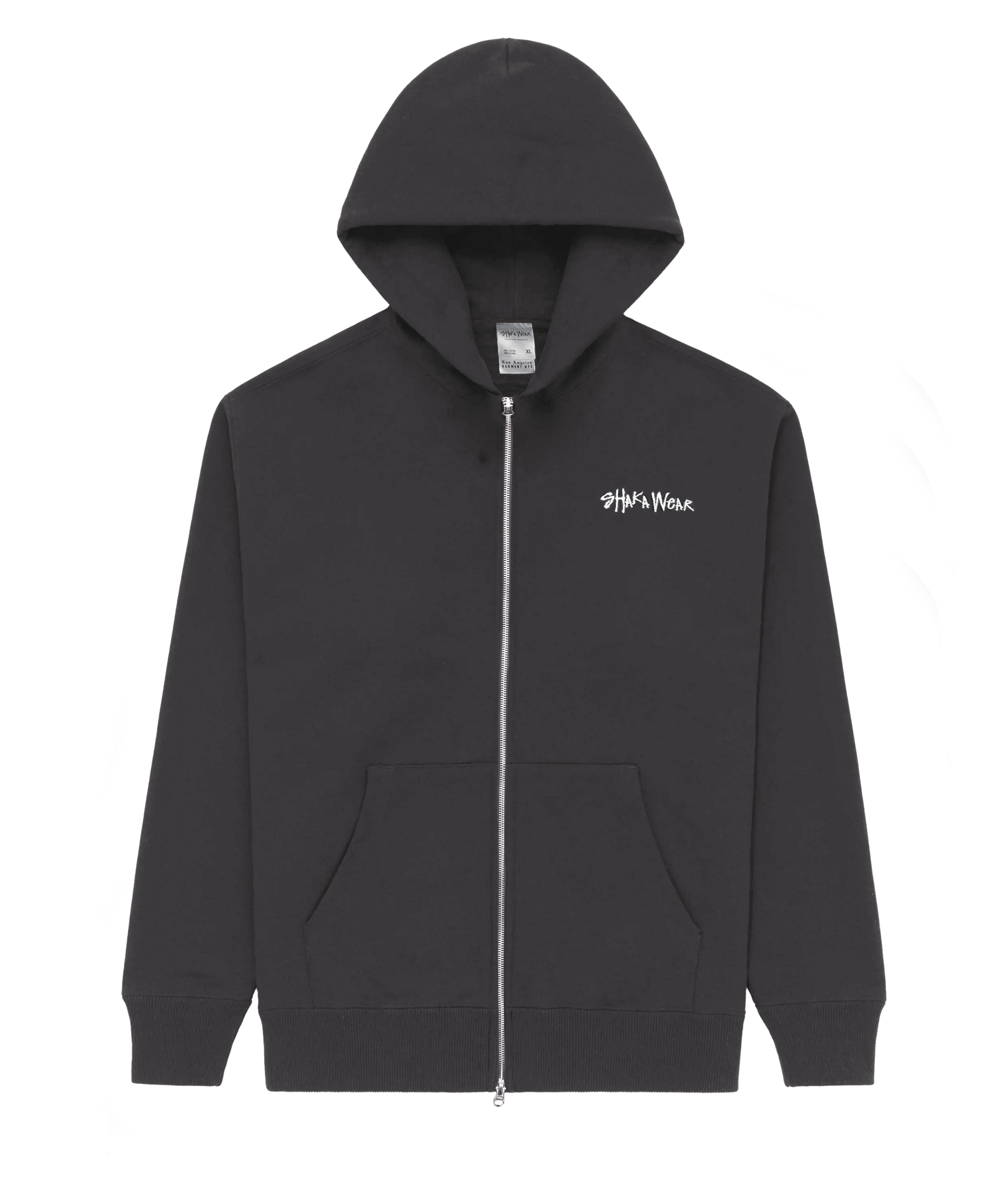 Logo Double Zipper Hoodie 2XL / Shadow