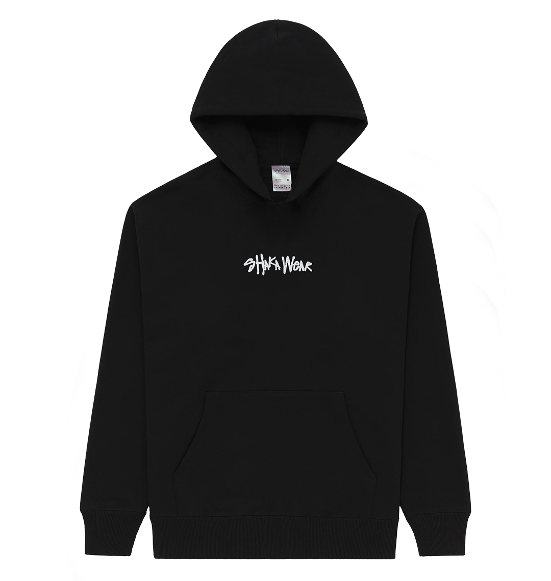 Logo Embroidered Los Angeles Garment Dye Hoodie 2XL / Black