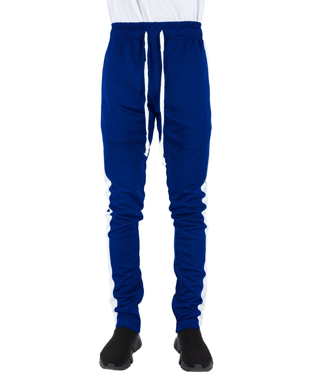 Track Pants XL / Royal and White