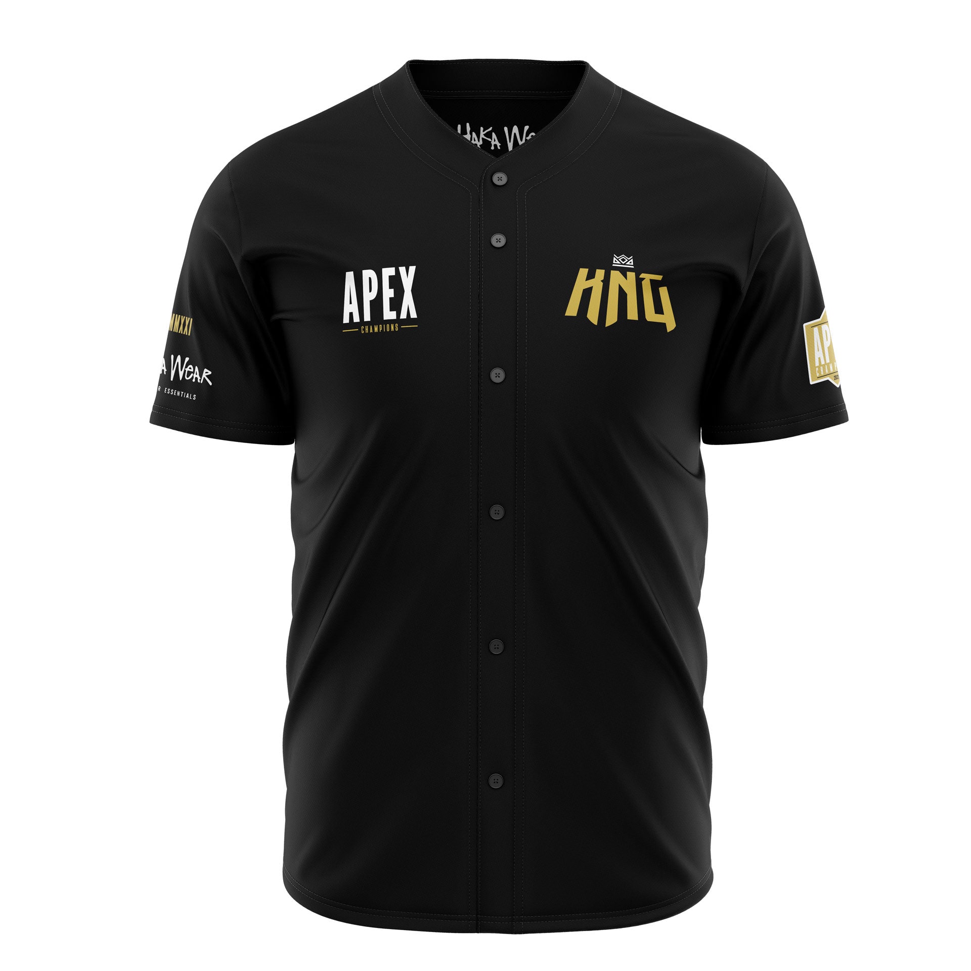 Preorder: Kungarna x Shaka Wear - Apex Championship Baseball Jersey 