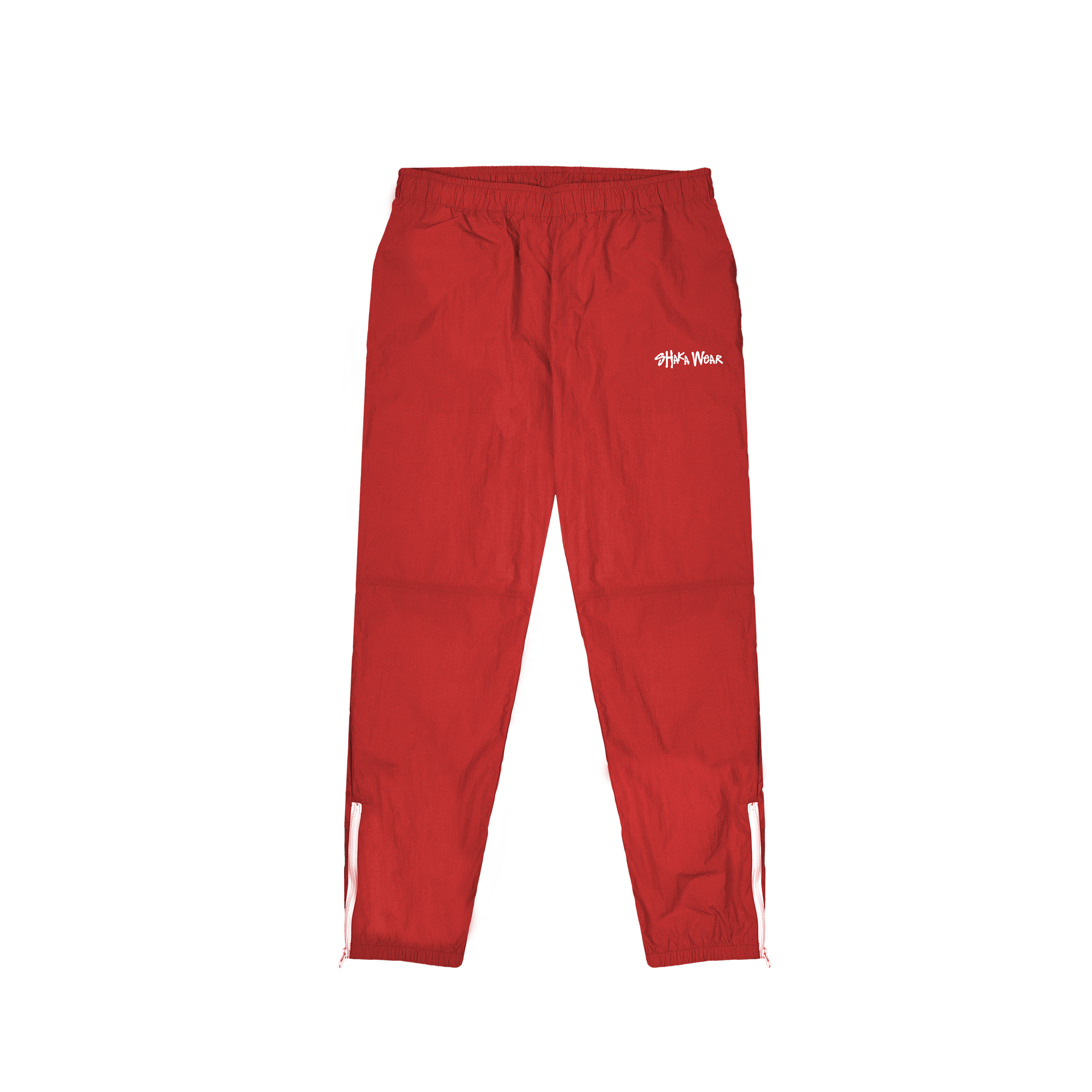 Logo Nylon Track Pants 2XL / Red